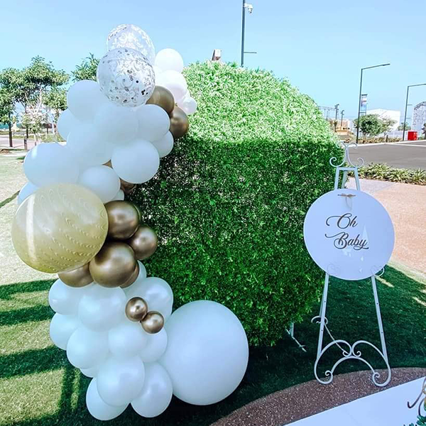 60cm White Circle Image